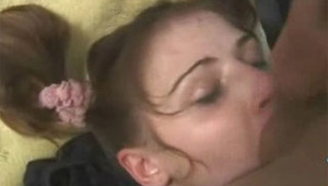 Do not let the innocent looks of Kayla fool you, this perky tit bald pussy teen really likes sucking cock and loves getting that wet spot fucked. Once the action starts here the fucking is hard and fast. Kayla gets into it too she grabs the blanket and hi
